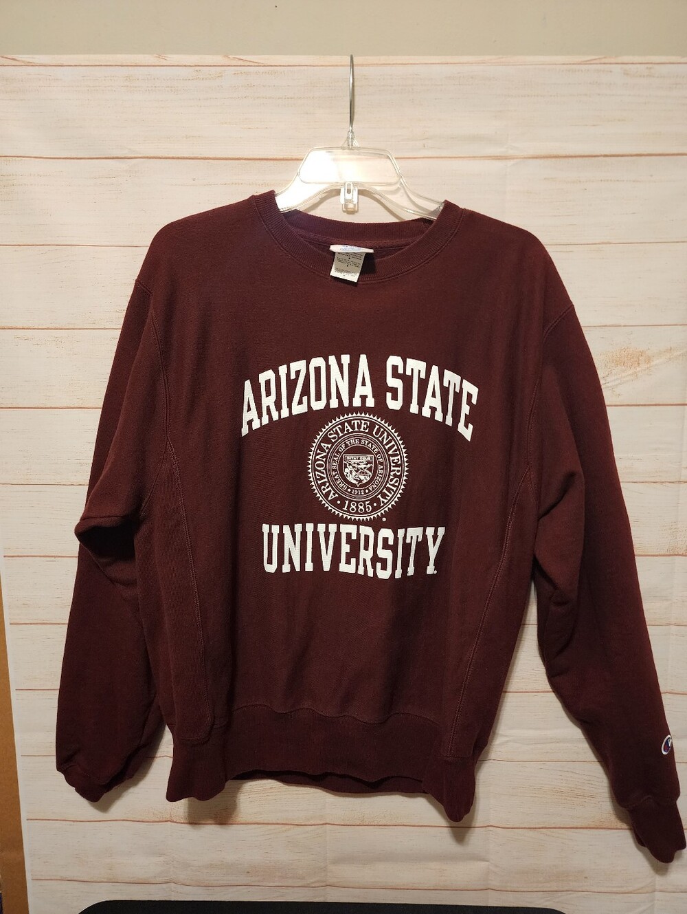 Arizona State University Maroon Crewneck Sweatshirt